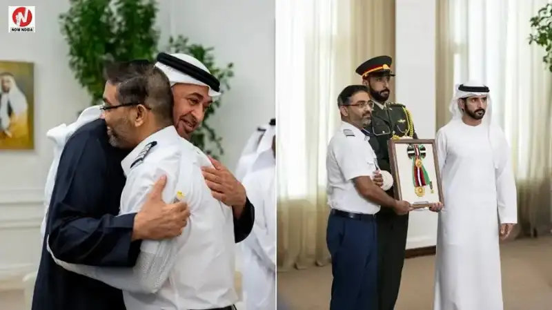 प्लेन क्रैश कराने की कोशिश नाकाम करने वाले पायलट मच्छर का UAE में सम्मान, राष्ट्रपति ने गले लगाकर जताया गर्व